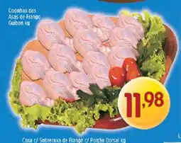 Supermercados Guanabara Coxinhas das Asas de Frango Guibon kg oferta