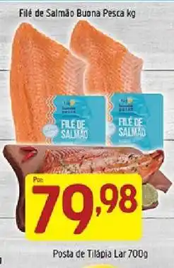 Supermercados Guanabara Filé de Salmão Buona Pesca kg oferta