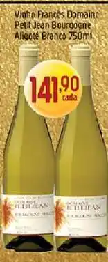 Supermercados Guanabara Vinho Frances Domaine Petit Jean Bourgogne Aligoté Branco 750ml oferta