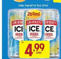 Supermercados Guanabara Vodka Smirnoff Ice Trad. 269ml oferta