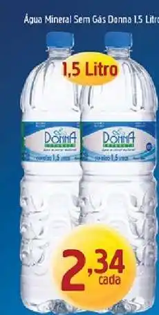 Supermercados Guanabara Água Mineral Sem Gás Donna 1,5 Litro oferta