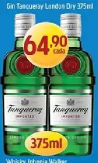 Supermercados Guanabara Gin Tanqueray London Dry 375ml oferta