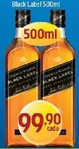 Supermercados Guanabara Black Label 500ml oferta