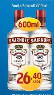 Supermercados Guanabara Vodka Smirnoff 600ml oferta