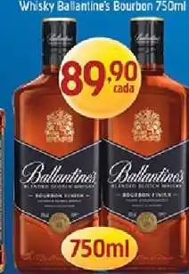Supermercados Guanabara Whisky Ballantine's Bourbon 750ml oferta