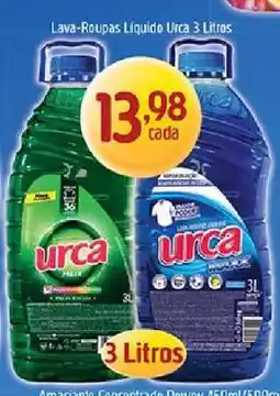 Supermercados Guanabara Lava-Roupas Líquido Urca 3 Litros oferta