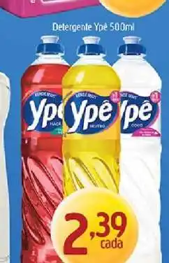 Supermercados Guanabara Detergente Ypê 500ml oferta