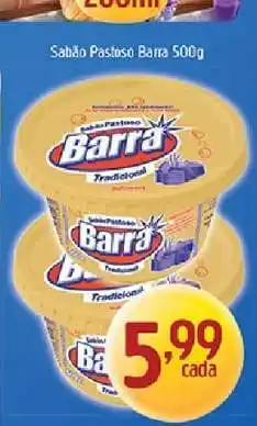 Supermercados Guanabara Sabão Pastoso Barra 500g oferta