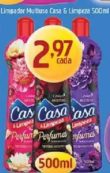 Supermercados Guanabara Limpador Multiuso Casa & Limpeza 500ml oferta