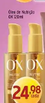 Supermercados Guanabara Óleo de Nutrição OX 120ml oferta