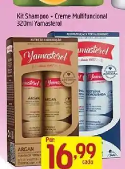 Supermercados Guanabara Kit Shampoo + Creme Multifuncional 320ml Yamasterol oferta
