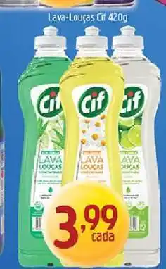 Supermercados Guanabara Lava-Louças Cif 420g oferta