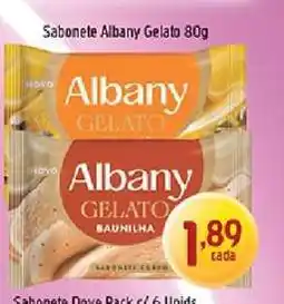 Supermercados Guanabara Sabonete Albany Gelato 80g oferta