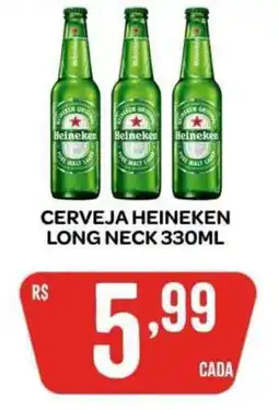 Atacadão Dia a Dia Cerveja heineken long neck oferta