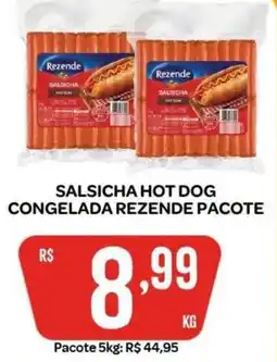Atacadão Dia a Dia Salsicha hot dog congelada rezende oferta