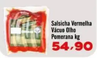 Salsicha Vermelha Vácuo Olho Pomerana
