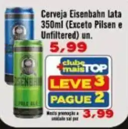 Rede Top Cerveja Eisenbahn lata oferta