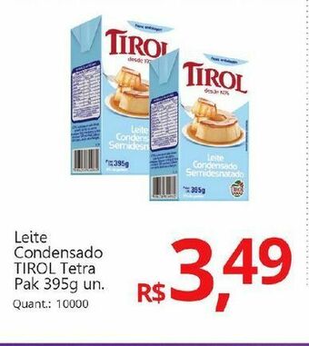 Supermercados Koch Leite condensado tirol tetra pak oferta