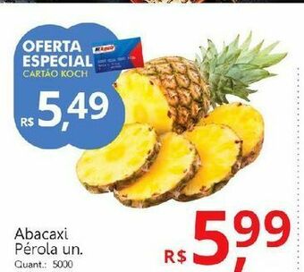 Supermercados Koch Abacaxi pérola un. oferta