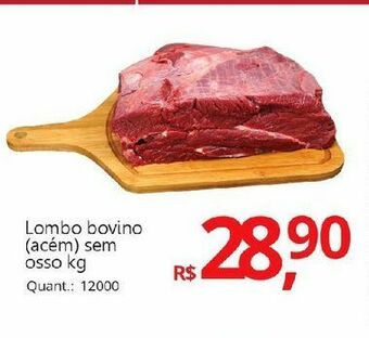 Supermercados Koch Lombo bovino (acém) sem osso kg oferta