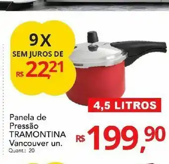 Panela de pressão tramontina