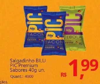Supermercados Koch Salgadinho bilu pic premium sabores 40g un. oferta