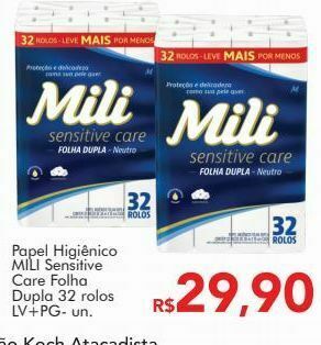 Komprao Atacadista Papel higiênico mili oferta