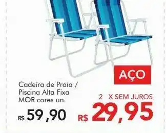Komprao Atacadista Cadeira de praia mor oferta