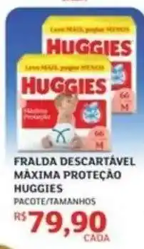 Assaí Atacadista Huggies oferta