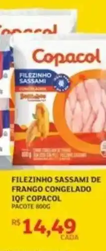 Assaí Atacadista FILEZINHO SASSAMI DE FRANGO CONGELADO IQF COPACOL oferta