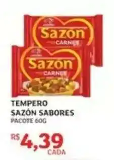 Assaí Atacadista Tempero Sazón Sabores oferta