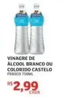 Assaí Atacadista VINAGRE DE ÁLCOOL BRANCO OU COLORIDO CASTELO oferta