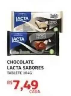 Assaí Atacadista Chocolate Lacta Sabores oferta