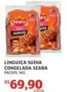 Assaí Atacadista LINGUIÇA SUÍNA CONGELADA SEARA oferta