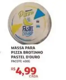Assaí Atacadista MASSA PARA PIZZA BROTINHO PASTEL D'OURO oferta