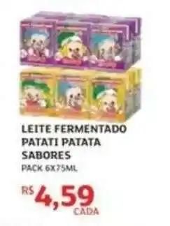 Assaí Atacadista LEITE FERMENTADO PATATI PATATA SABORES oferta