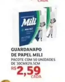 Assaí Atacadista Guardanapo de papel Mili oferta