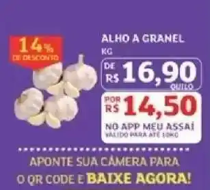 Assaí Atacadista Alho a granel oferta