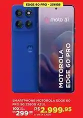 DB Supermercados Motorola - smartphone edge 60 pro 5g azul oferta
