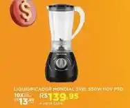 DB Supermercados Mondial - liquidificador 3vel 550w 110v pto oferta