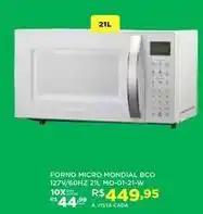 DB Supermercados Mondial - forno micro bco 127v/60hz 2l mq-01-21-w oferta