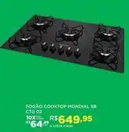 DB Supermercados Mondial - fogão cooktop 5b ctg 02 oferta