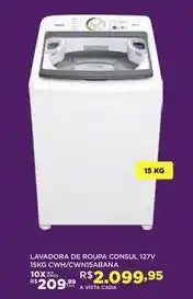 DB Supermercados Consul - lavadora de roupa oferta