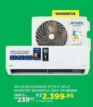 DB Supermercados Split - ar-condicionado mystic inverter 18000btus 20v nv1869br oferta