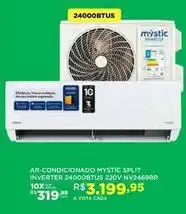 DB Supermercados Split - ar-condicionado mystic inverter 2400btus 220v nv4369br oferta