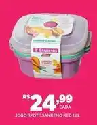 DB Supermercados Sanremo - jogo 3pote red 1,8l oferta