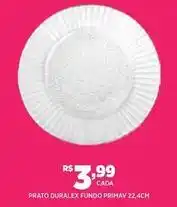 DB Supermercados Duralex - prato fundo primav oferta