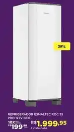 DB Supermercados Esmaltec - refrigerador roc 35 pro 12v bco oferta