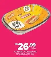 DB Supermercados Nadir - assadeira sempre retangular 3l oferta