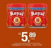 DB Supermercados Royal - fermento po pote oferta